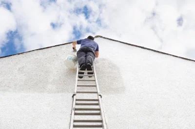 Peinture extérieure à Marzan — façades et ravalement